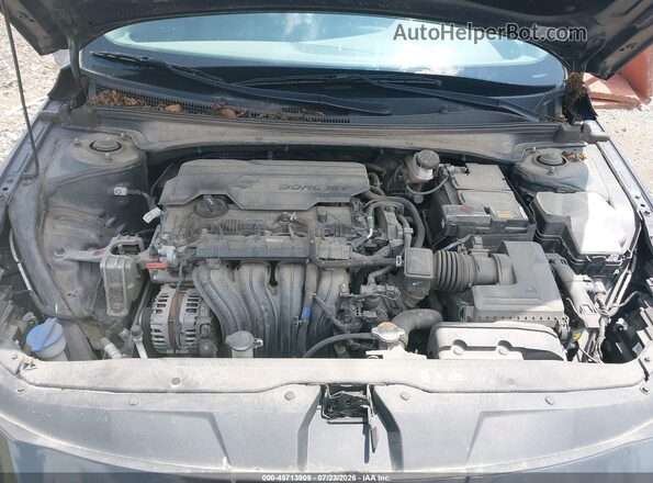 5NPLL4AG4MH049573 2021 HYUNDAI ELANTRA Gray უკანა ხედი