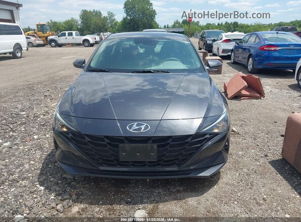 5NPLL4AG4MH049573 2021 HYUNDAI ELANTRA Gray წინა ხედი
