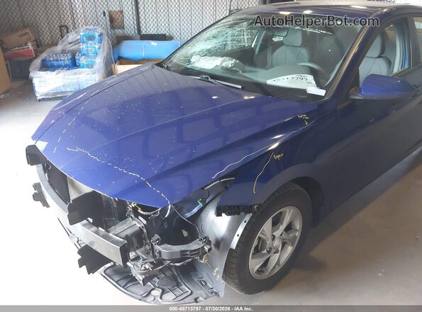 5NPLL4AG4MH050058 2021 HYUNDAI ELANTRA Gray Դիմացի տեսք