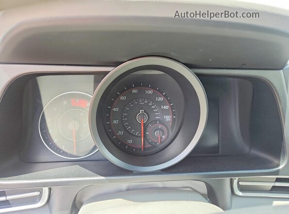 5NPLL4AG4MH050688 2021 HYUNDAI ELANTRA Gray Widok zestawu wskaźników