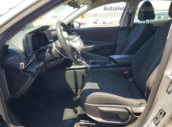 5NPLL4AG4NH062048 2022 HYUNDAI ELANTRA Gray Widok wnętrza z przodu