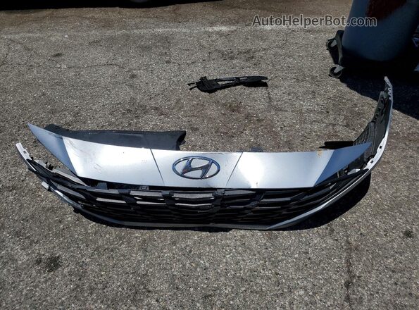 5NPLL4AG4NH062048 2022 HYUNDAI ELANTRA Gray Widok komory silnika