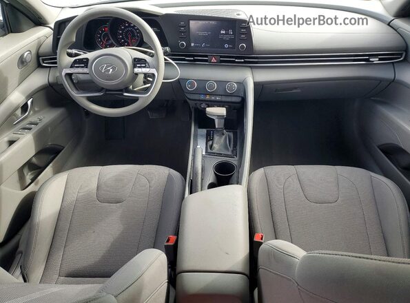 5NPLL4AG4NH079075 2022 HYUNDAI ELANTRA White Vista del salpicadero