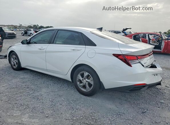 5NPLL4AG4NH079075 2022 HYUNDAI ELANTRA White Trasero izquierdo