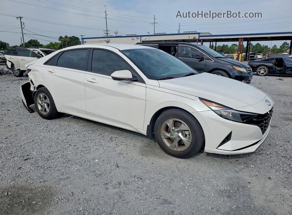 5NPLL4AG4NH079075 2022 HYUNDAI ELANTRA White Delantero derecho