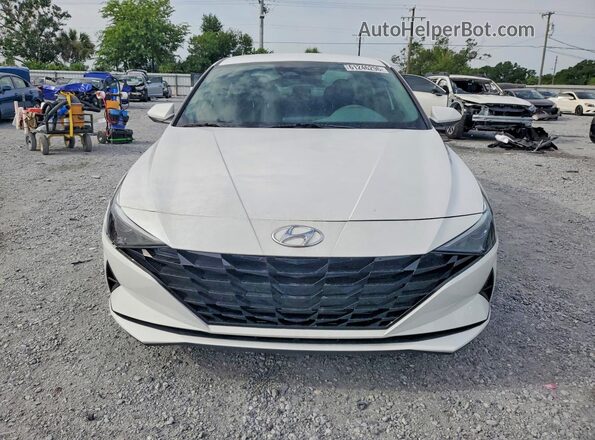 5NPLL4AG4NH079075 2022 HYUNDAI ELANTRA White Vista frontal