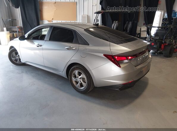 5NPLL4AG5MH042079 2021 HYUNDAI ELANTRA Silver Հետևի ձախ