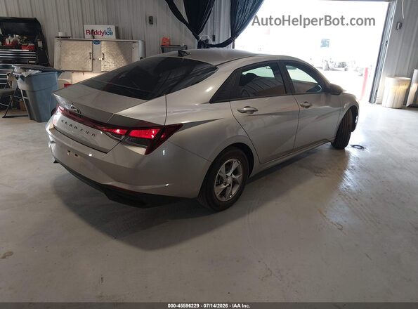 5NPLL4AG5MH042079 2021 HYUNDAI ELANTRA Silver Հետևի աջ