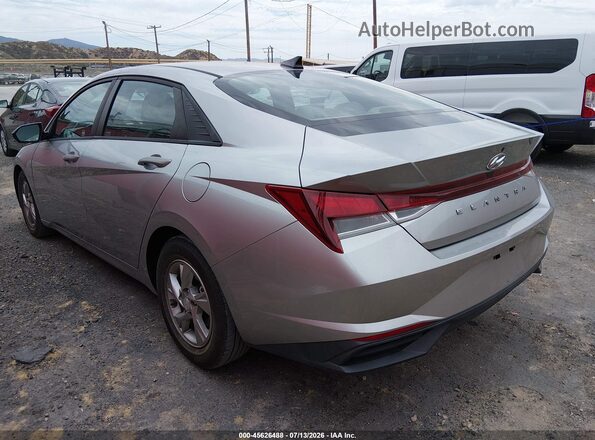 5NPLL4AG5MH042910 2021 HYUNDAI ELANTRA Silver Trasero izquierdo