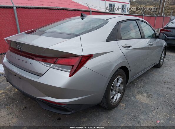 5NPLL4AG5MH042910 2021 HYUNDAI ELANTRA Silver Trasero derecho