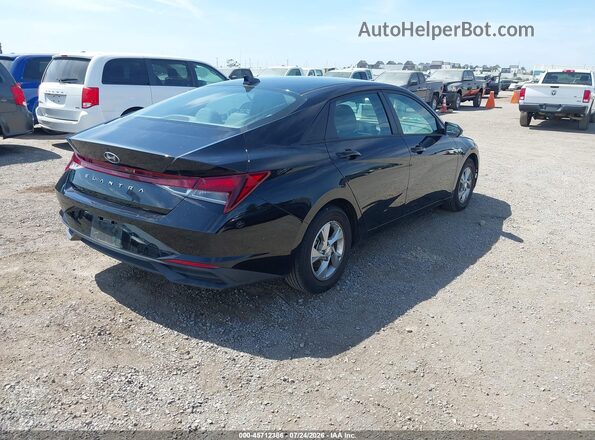 5NPLL4AG5MH045855 2021 HYUNDAI ELANTRA Черный Задняя правая четверть