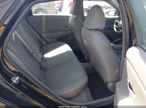 5NPLL4AG5MH045855 2021 HYUNDAI ELANTRA Черный Вид наклейки с VIN-кодом