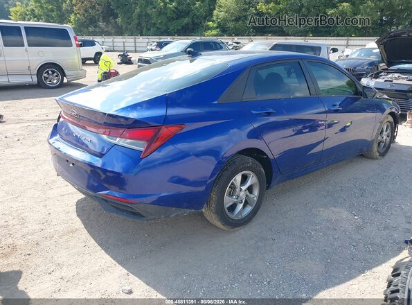 5NPLL4AG5MH046634 2021 HYUNDAI ELANTRA Blue Rear right