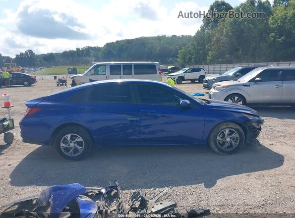 5NPLL4AG5MH046634 2021 HYUNDAI ELANTRA Blue 360 interior view