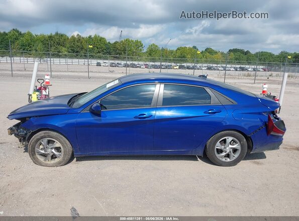 5NPLL4AG5MH046634 2021 HYUNDAI ELANTRA Blue 