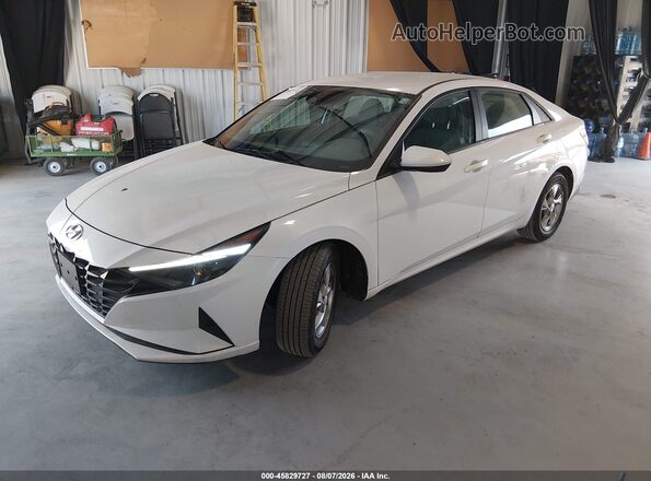 5NPLL4AG5MH047802 2021 HYUNDAI ELANTRA White Przód lewy