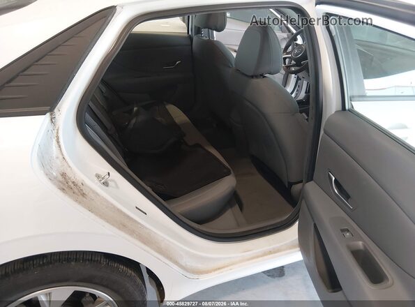 5NPLL4AG5MH047802 2021 HYUNDAI ELANTRA White Widok naklejki z numerem VIN