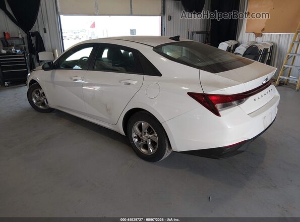 5NPLL4AG5MH047802 2021 HYUNDAI ELANTRA White Tył lewy