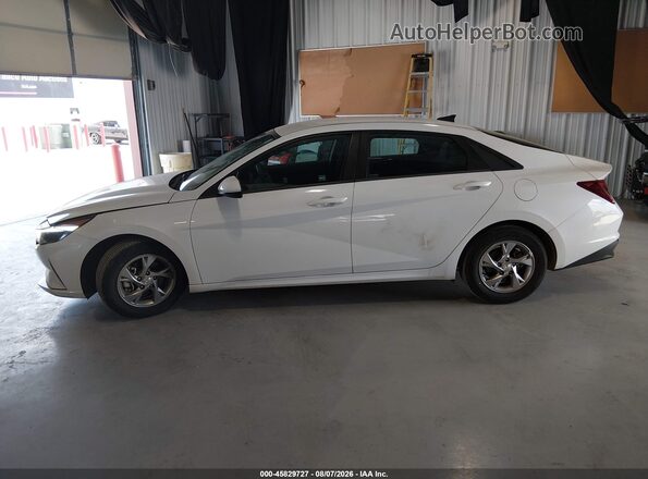 5NPLL4AG5MH047802 2021 HYUNDAI ELANTRA White Widok wnętrza 360 stopni