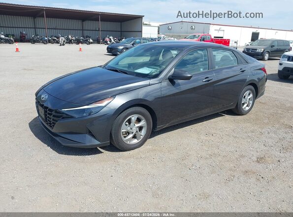 5NPLL4AG5MH048156 2021 HYUNDAI ELANTRA Серый Передняя левая четверть