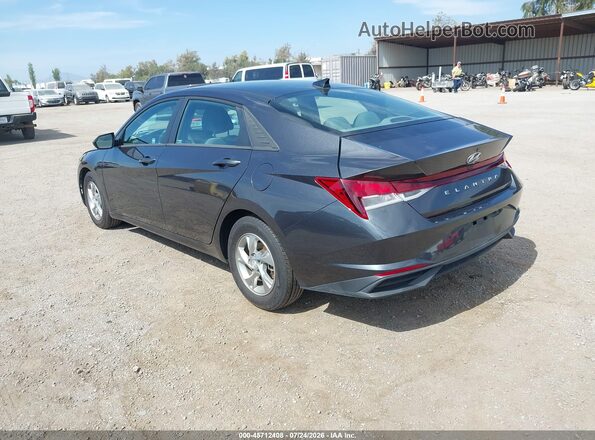 5NPLL4AG5MH048156 2021 HYUNDAI ELANTRA Серый Задняя левая четверть