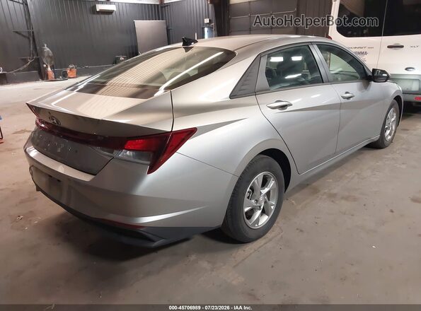 5NPLL4AG5MH049369 2021 HYUNDAI ELANTRA Silver Հետևի աջ