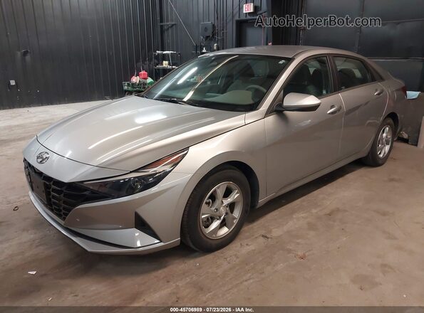 5NPLL4AG5MH049369 2021 HYUNDAI ELANTRA Silver Դիմացի տեսք