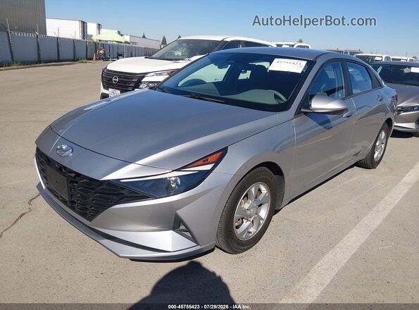 5NPLL4AG5MH049954 2021 HYUNDAI ELANTRA Silver Front left