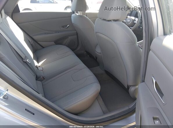 5NPLL4AG5MH049954 2021 HYUNDAI ELANTRA Silver VIN sticker view