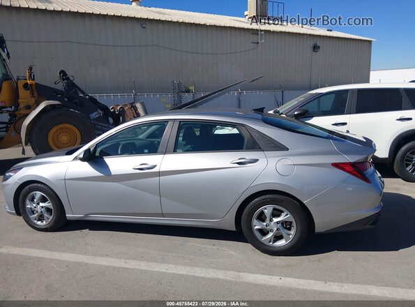 5NPLL4AG5MH049954 2021 HYUNDAI ELANTRA Silver 