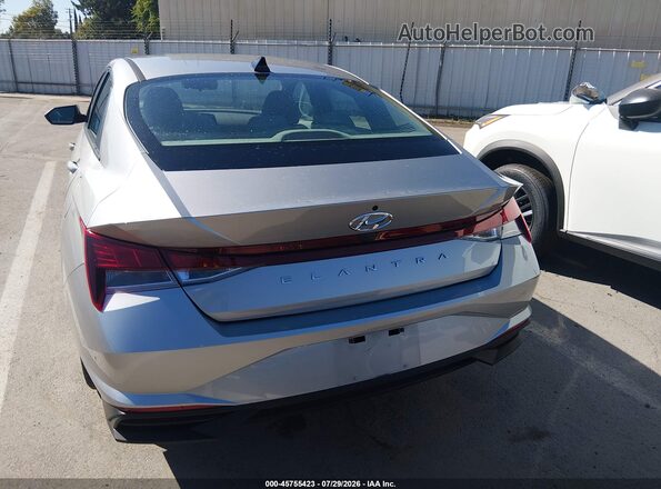 5NPLL4AG5MH049954 2021 HYUNDAI ELANTRA Silver 