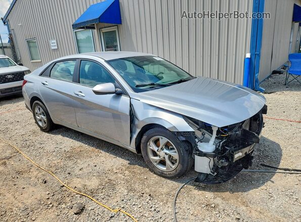 5NPLL4AG5NH082907 2022 HYUNDAI ELANTRA Silver Delantero derecho