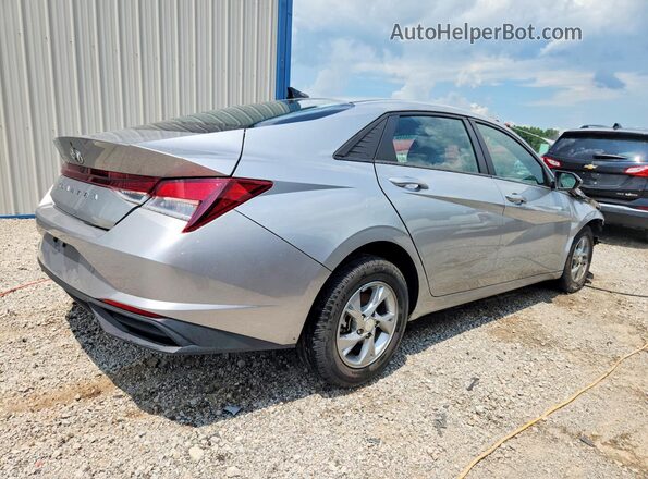 5NPLL4AG5NH082907 2022 HYUNDAI ELANTRA Silver Trasero derecho