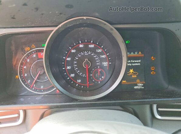 5NPLL4AG5NH082907 2022 HYUNDAI ELANTRA Silver Vista del cuadro de instrumentos