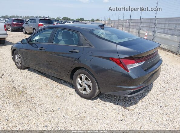 5NPLL4AG6MH042446 2021 HYUNDAI ELANTRA Gray Trasero izquierdo