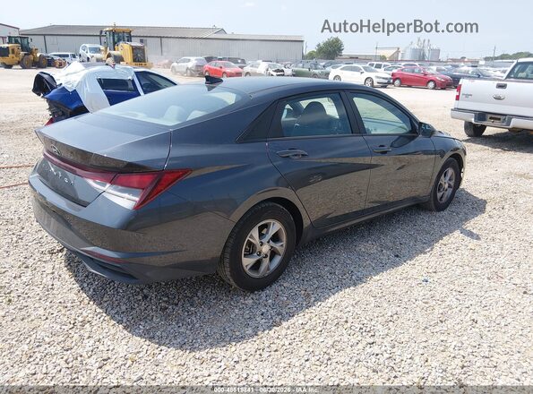 5NPLL4AG6MH042446 2021 HYUNDAI ELANTRA Gray Trasero derecho