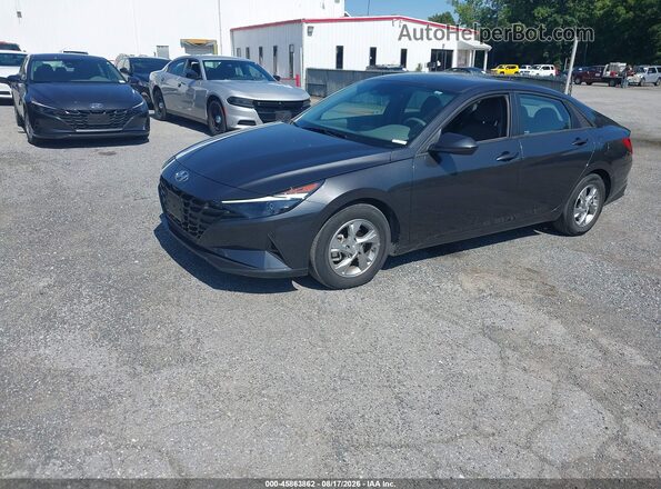 5NPLL4AG6MH042852 2021 HYUNDAI ELANTRA Gray Vista tres cuartos delantera izquierda