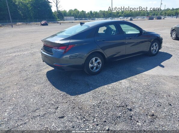 5NPLL4AG6MH042852 2021 HYUNDAI ELANTRA Gray Trasero derecho