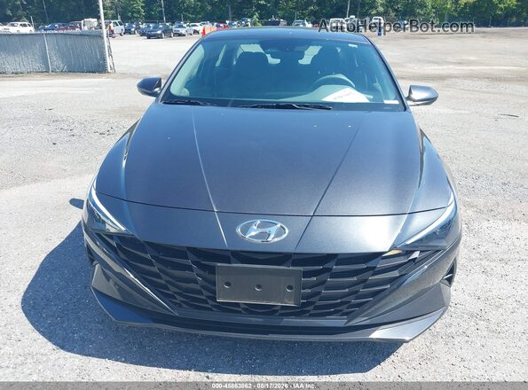5NPLL4AG6MH042852 2021 HYUNDAI ELANTRA Gray Vista frontal