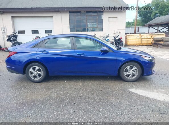 5NPLL4AG6MH044195 2021 HYUNDAI ELANTRA Blue 