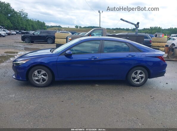 5NPLL4AG6MH044195 2021 HYUNDAI ELANTRA Blue 