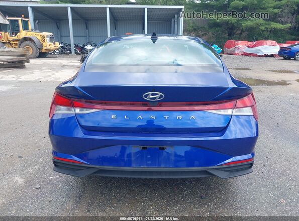 5NPLL4AG6MH044195 2021 HYUNDAI ELANTRA Blue 