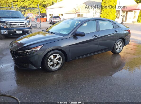 5NPLL4AG6MH045895 2021 HYUNDAI ELANTRA Серый Передняя левая четверть