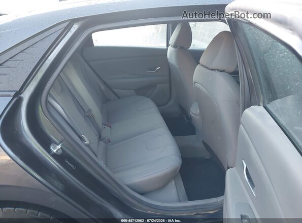 5NPLL4AG6MH045895 2021 HYUNDAI ELANTRA Серый Вид наклейки с VIN-кодом