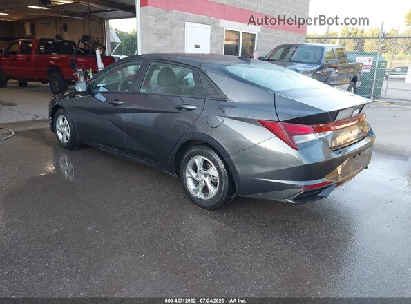 5NPLL4AG6MH045895 2021 HYUNDAI ELANTRA Серый Задняя левая четверть