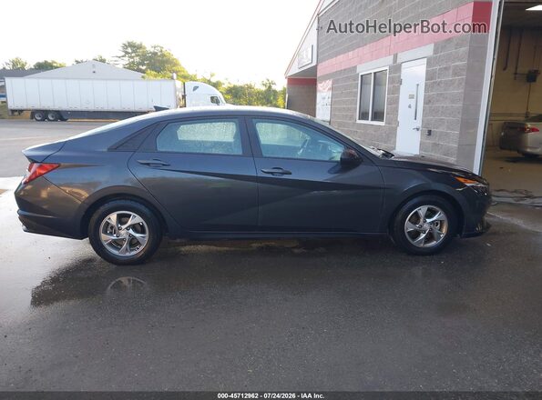5NPLL4AG6MH045895 2021 HYUNDAI ELANTRA Серый Вид задней части салона