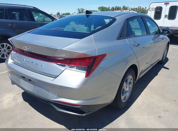 5NPLL4AG6MH046724 2021 HYUNDAI ELANTRA Silver Trasero derecho