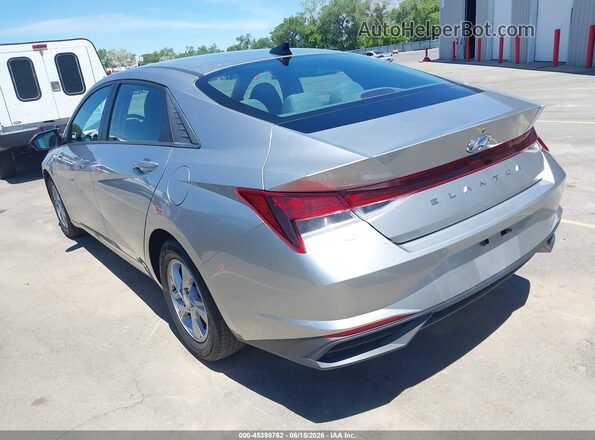 5NPLL4AG6MH046724 2021 HYUNDAI ELANTRA Silver Trasero izquierdo