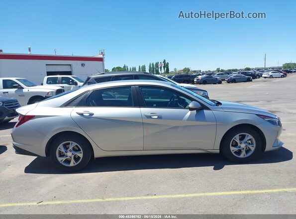 5NPLL4AG6MH046724 2021 HYUNDAI ELANTRA Silver Vista interior trasera