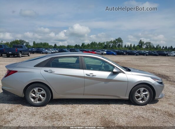 5NPLL4AG6MH047212 2021 HYUNDAI ELANTRA Silver უკანა სალონის ხედი